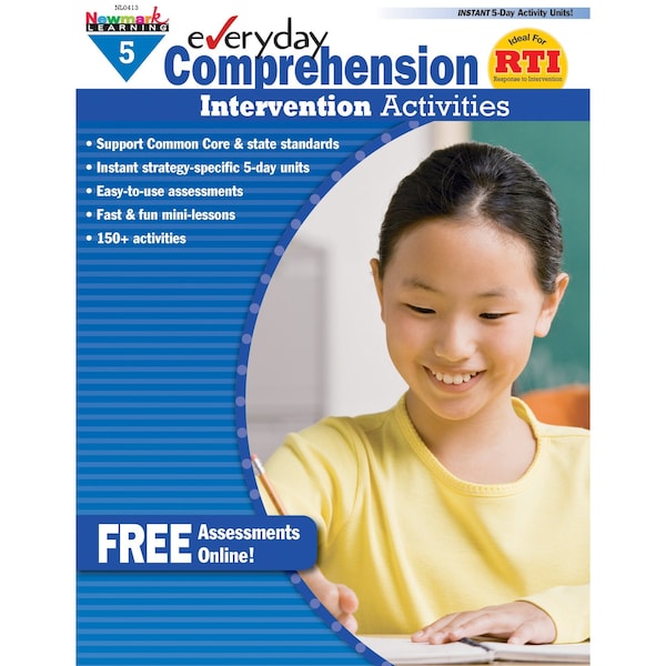Newmark Learning Everyday Comprehension Intervention Activities Book, Grade 5 NL0413 - main